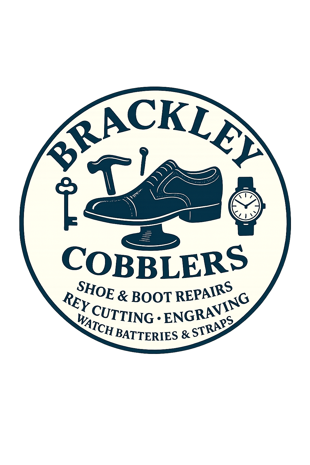 Brackley Cobblers - Shoe & Boot Repairs, Key Cutting, Engraving, Watch Batteries & Straps